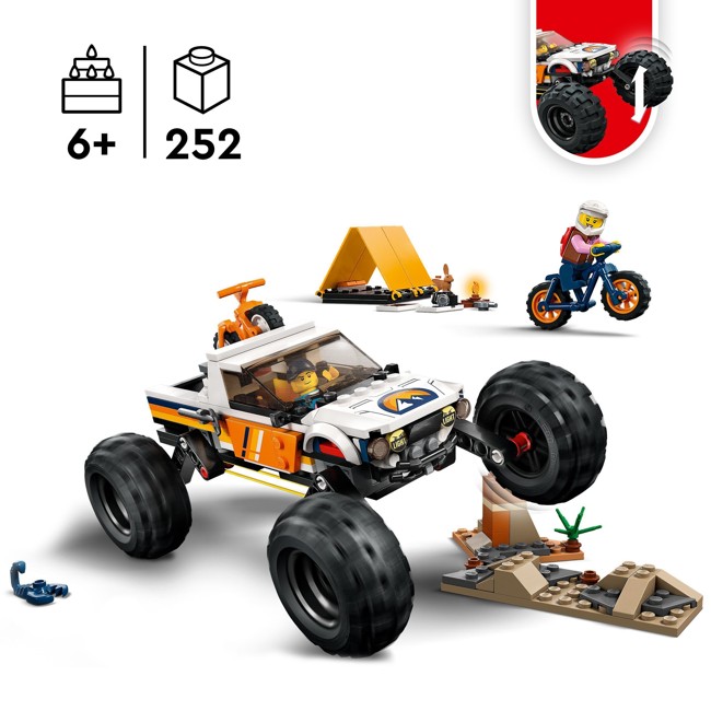 LEGO City - 4x4 Off-Roader Adventures (60387)