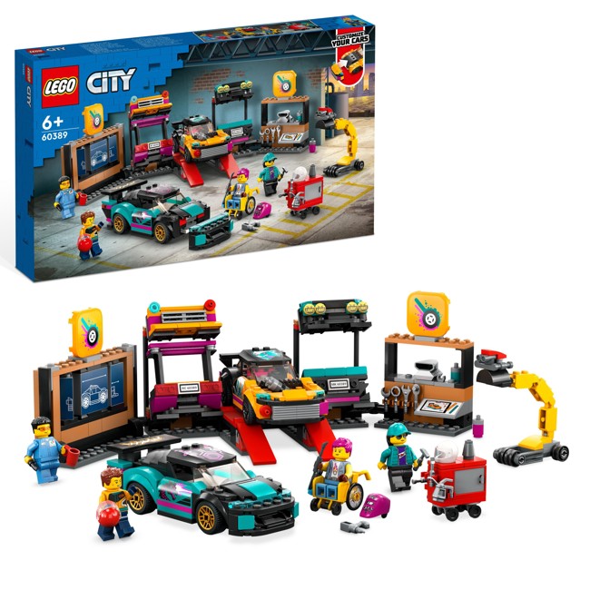LEGO City - Autojen tuunaustalli (60389)