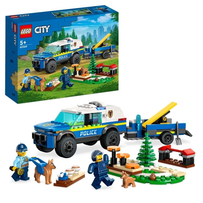 LEGO City - Mobilt treningssett for politihunder (60369)