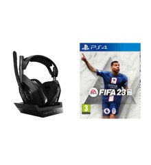 ASTRO - A50 Wireless + Base Station for PlayStation® 4/PC - PS4 GEN4 + FIFA 23 (Nordic)
