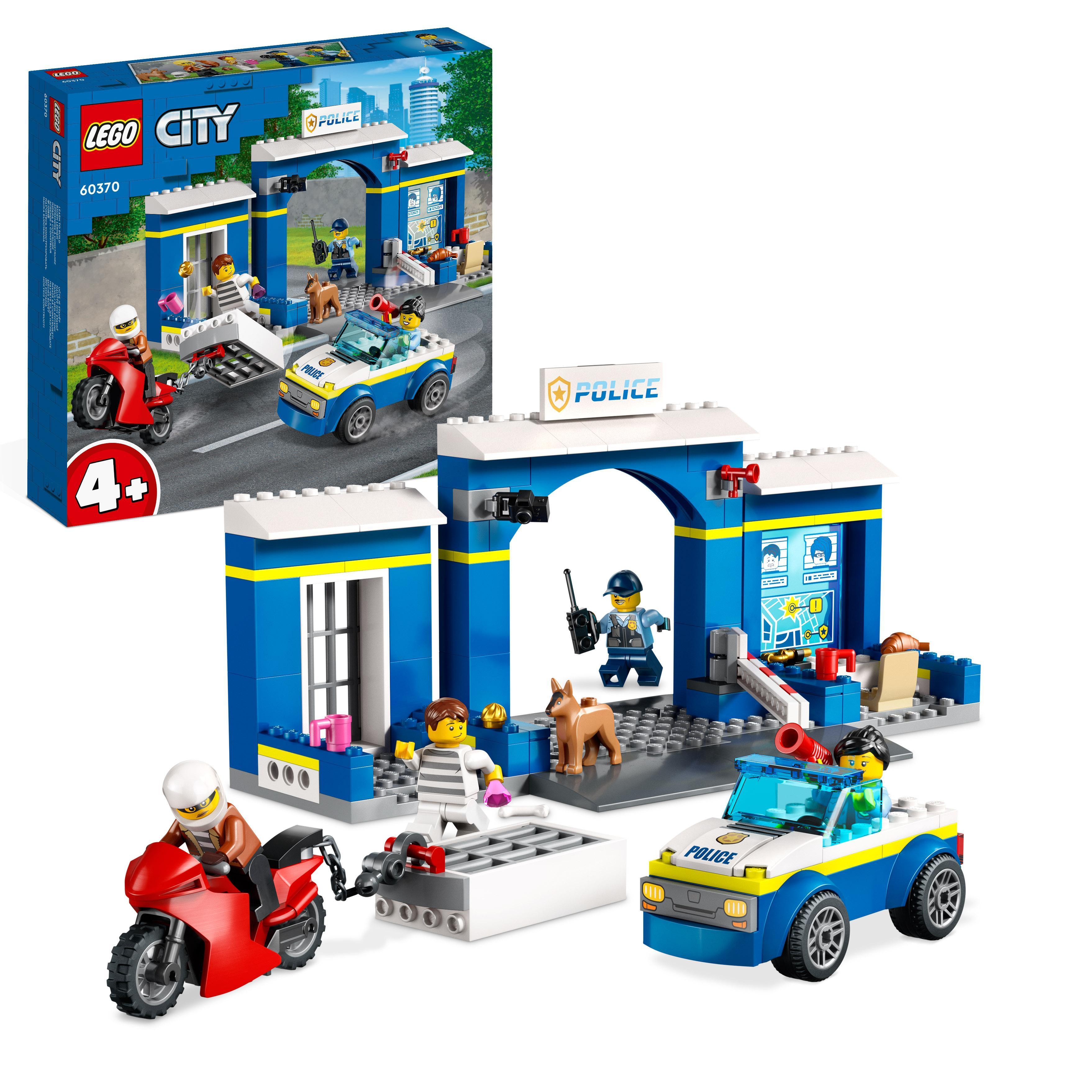 LEGO City - Skurkejakt på politistasjonen (60370)