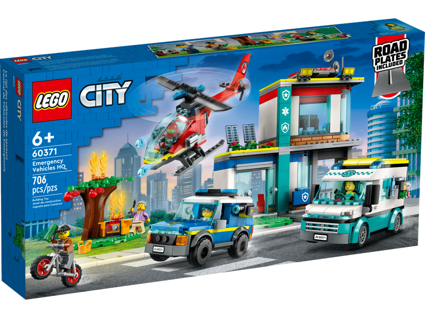 LEGO City - Base for utrykningskjøretøy (60371)