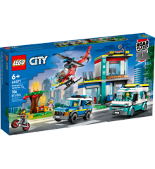 LEGO City - Base for utrykningskjøretøy (60371)