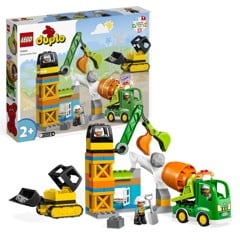 LEGO DUPLO - Baustelle mit Baufahrzeugen (10990)