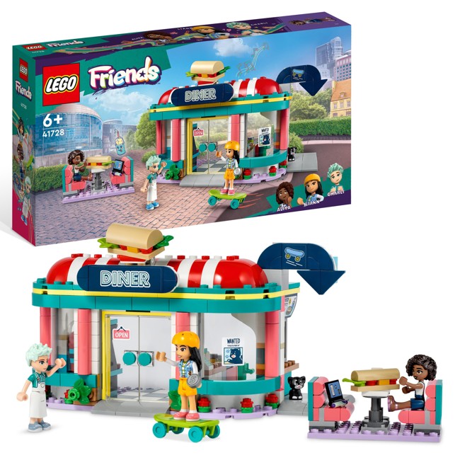 LEGO Friends - Heartlaken keskustan ruokapaikka (41728)