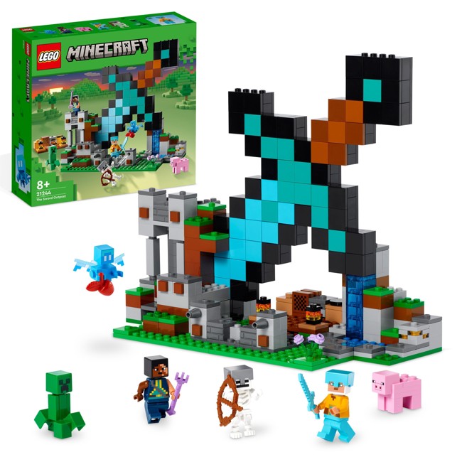LEGO Minecraft - Uitvalbasis Zwaard (21244)