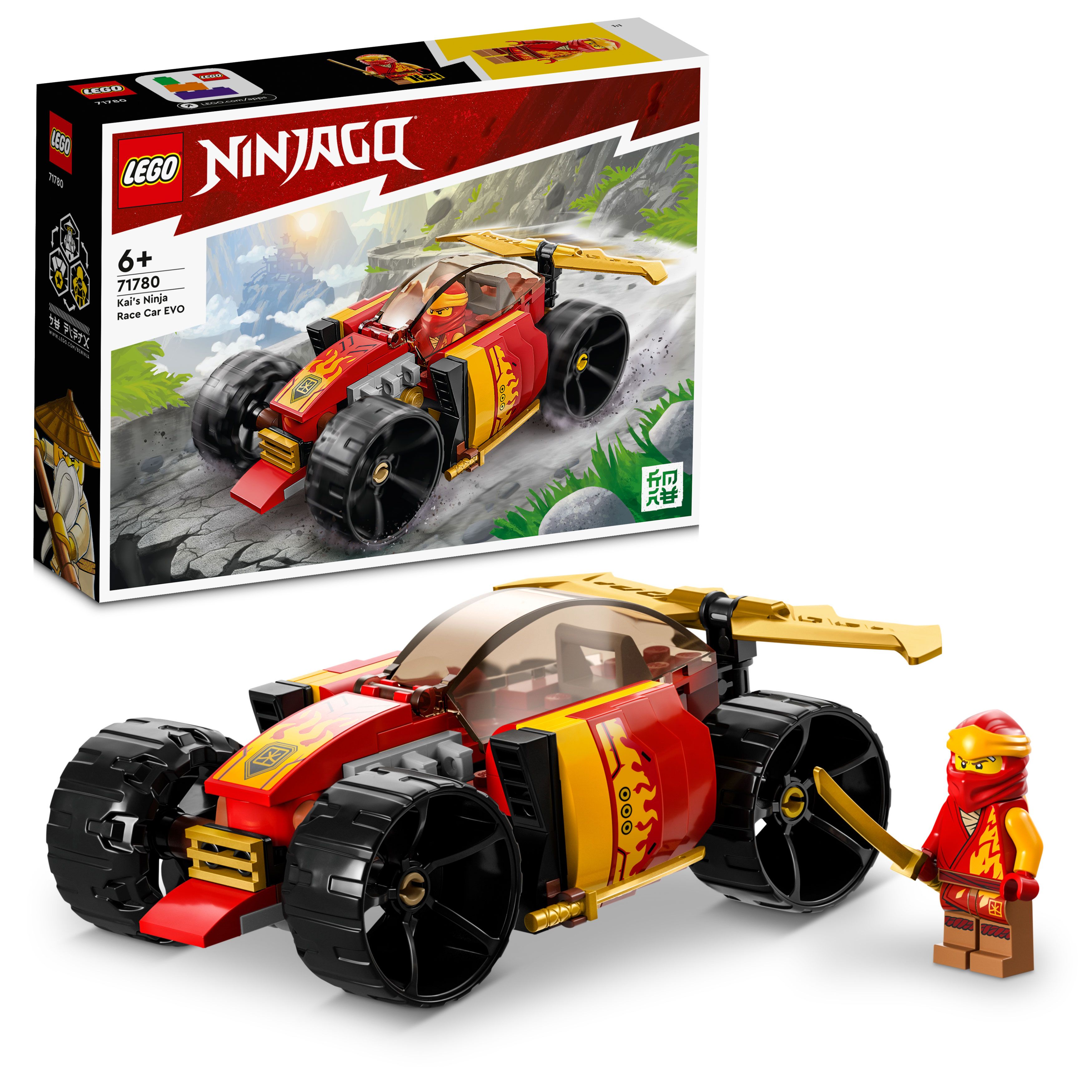 LEGO Ninjago - Ninja Kais EVO-racerbil (71780) - Leker