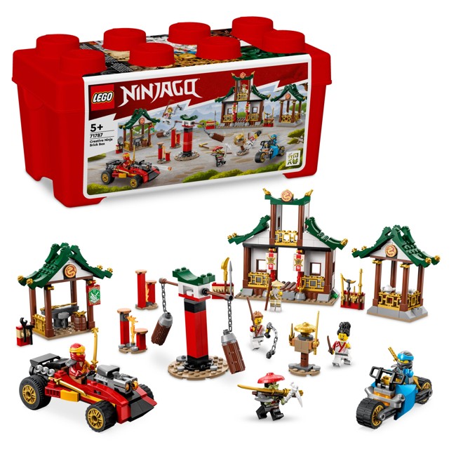 LEGO Ninjago -  Kreativ ninjaklosslåda (71787)