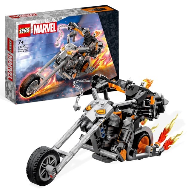 LEGO Super Heroes - Ghost Riders kamprobot og motorcykel (76245)
