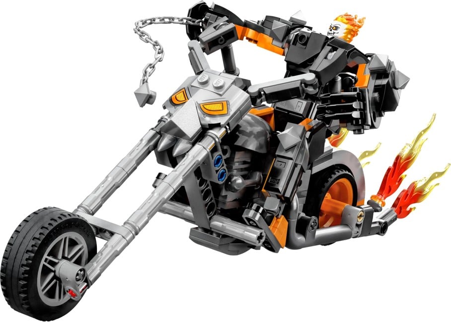 LEGO Super Heroes - Ghost Rider's Battlerobot & Motorcycle (76245)