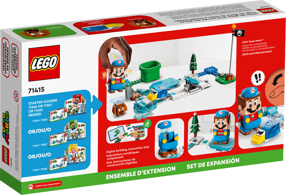 LEGO Super Mario - Ice Mario Suit and Frozen World Expansion Set (71415)