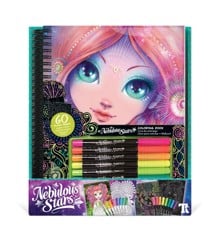 Nebulous Star - Black Pages Coloring Book (232-11111)