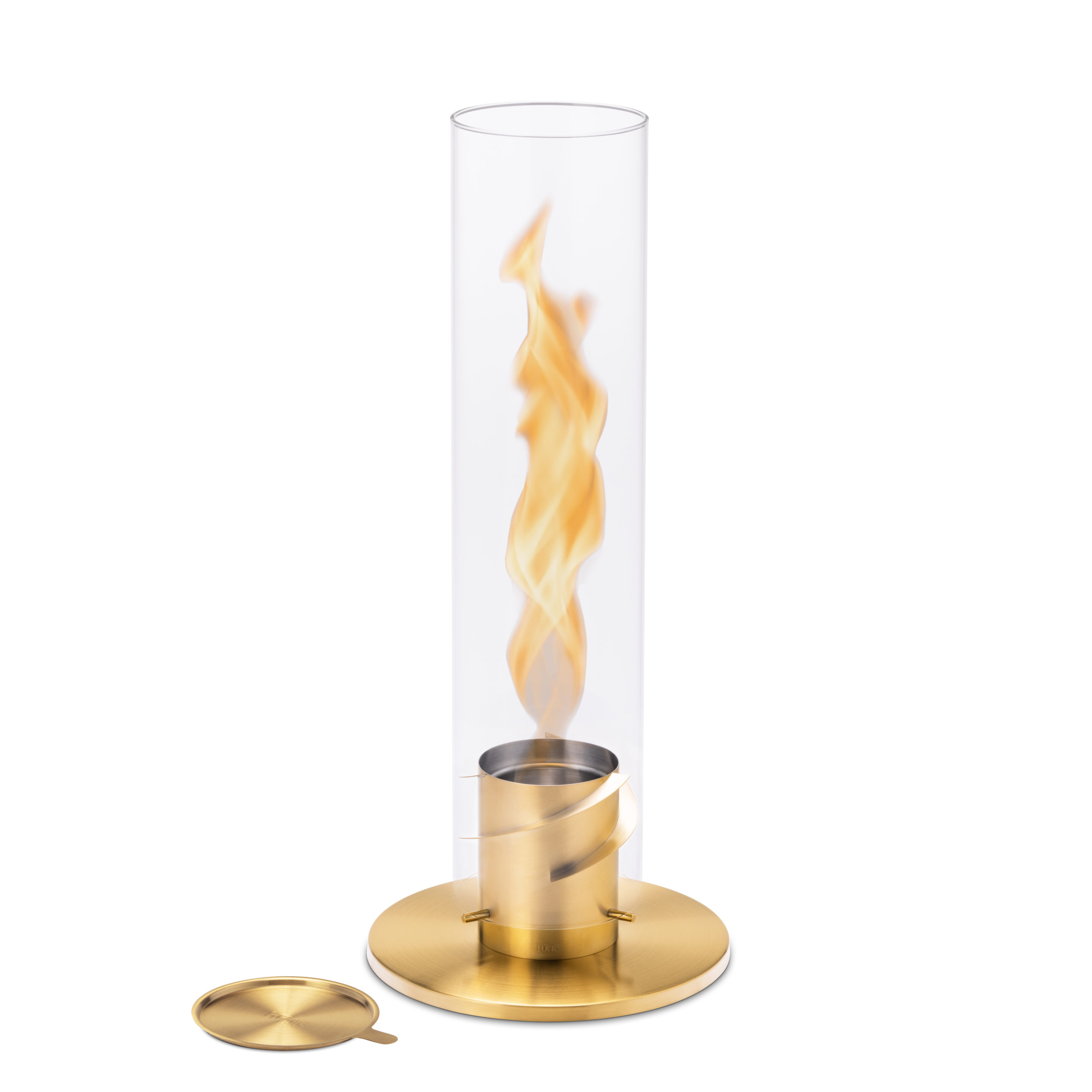 Höfats - SPIN 120 Tabletop Fireplace - Gold (00021) - Hjemme og kjøkken