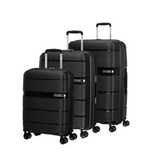 American Tourister by Samsonite - Linex Luggage / Trolley Set - Vivid Black (135250-1895)