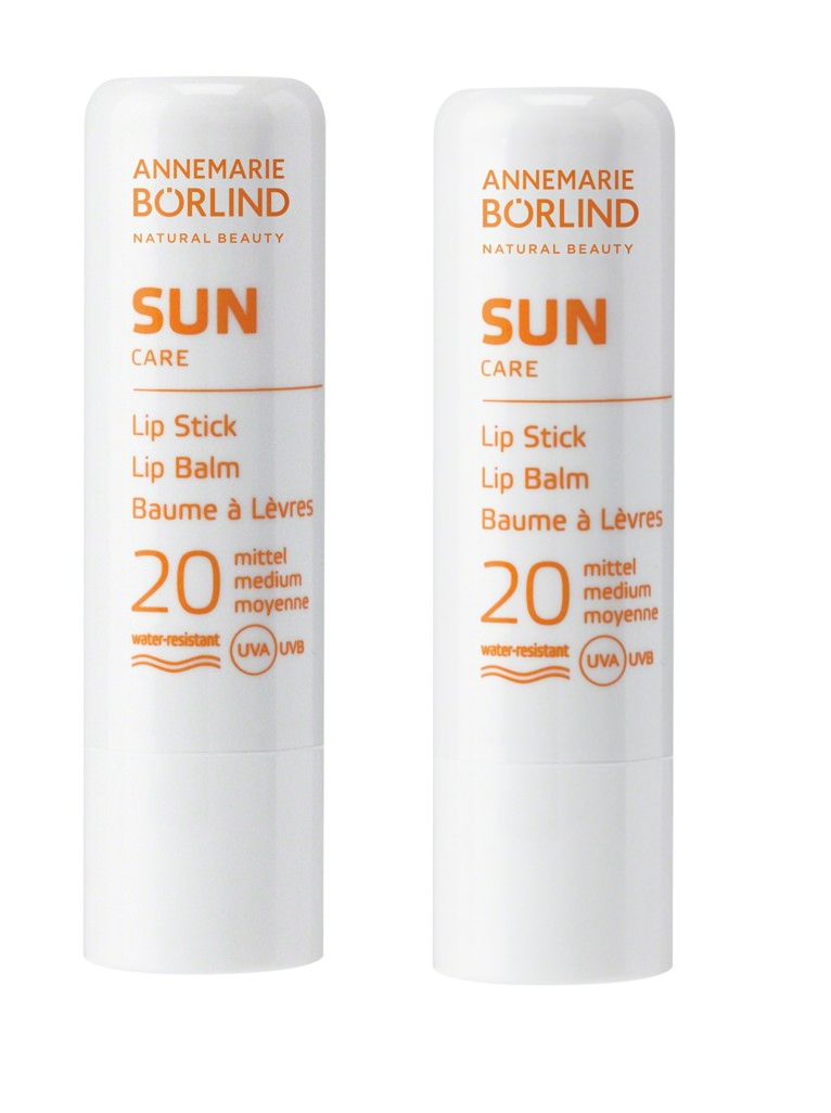 Annemarie Börlind - 2 x Sun Care Lip Balm SPF20 - Solcreme