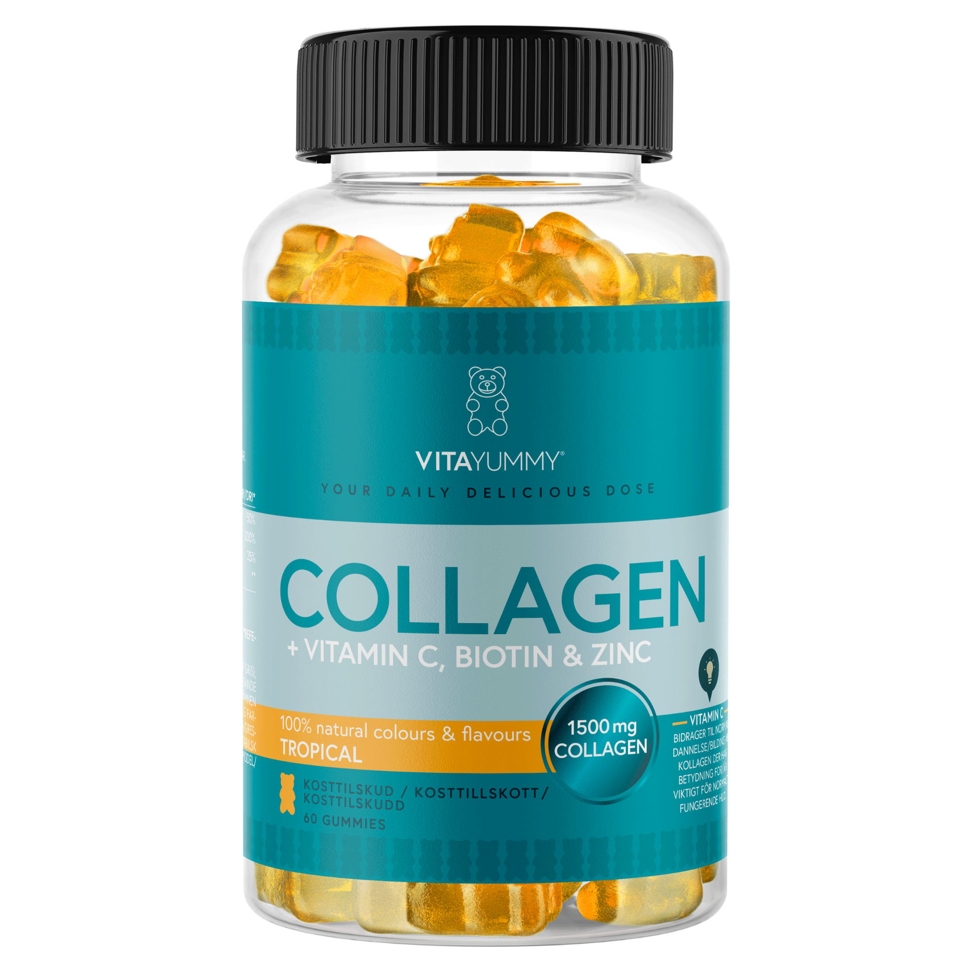 VitaYummy - Collagen Tropical 60 pcs - Helse og personlig pleie