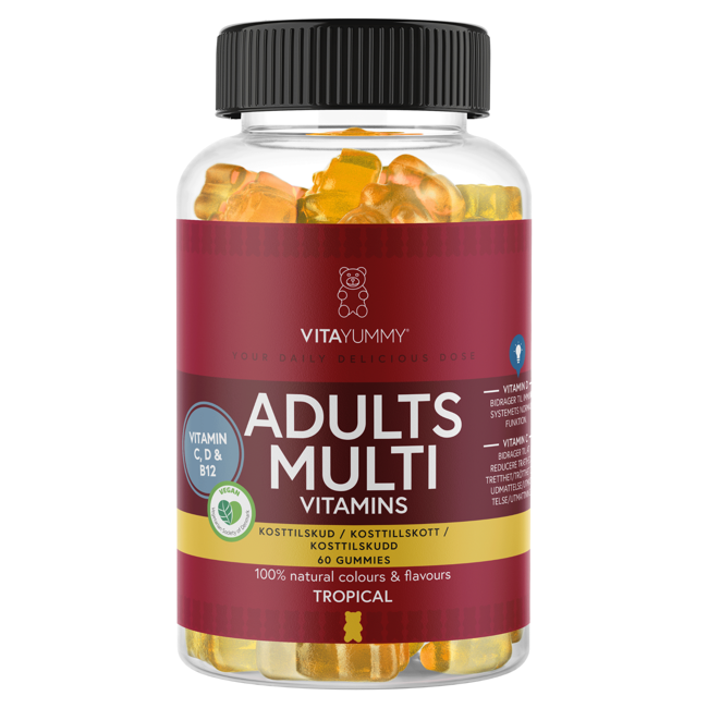 VitaYummy - Adults Multivitamin Tropical 60 stk