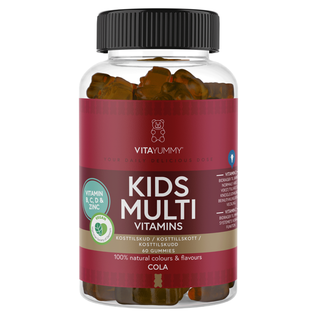 VitaYummy - Kids Multivitamin Cola 60 stk