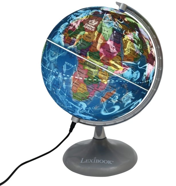 Lexibook - Luminous Day & Night Globe (NLJ185NO)