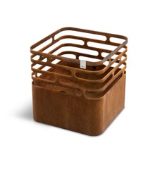 Höfats - CUBE Fire Basket - Corten Steel (020102)