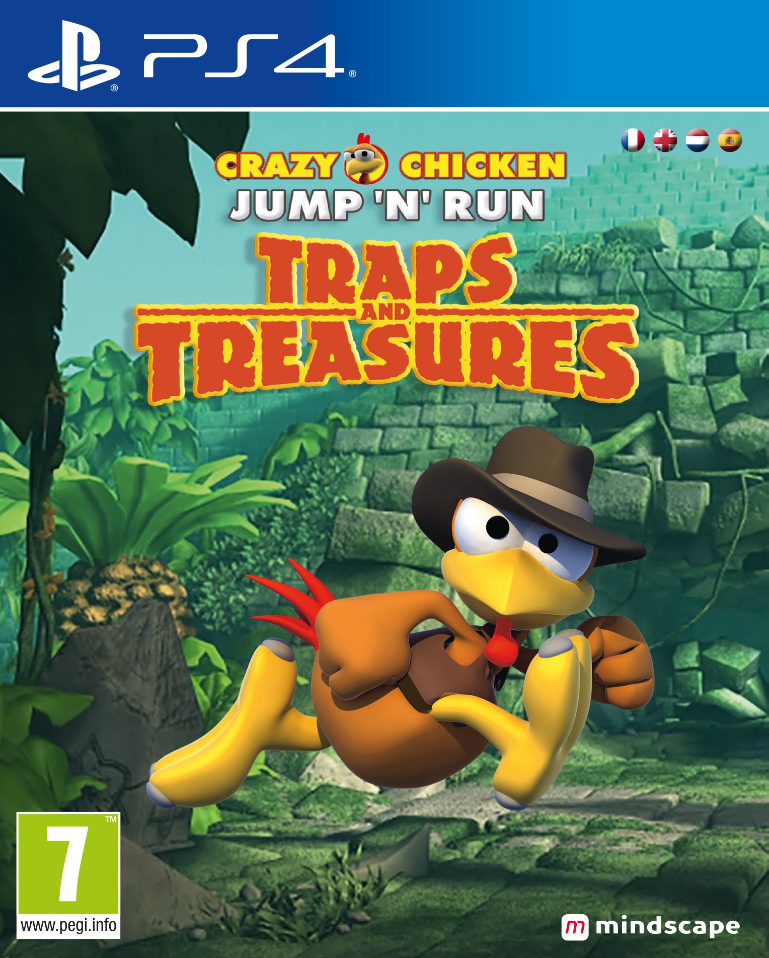 Crazy Chicken: Traps And Treasures - Videospill og konsoller