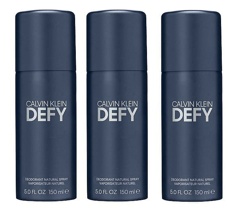 Calvin Klein - 3 x Defy Deodorant spray 150 ml