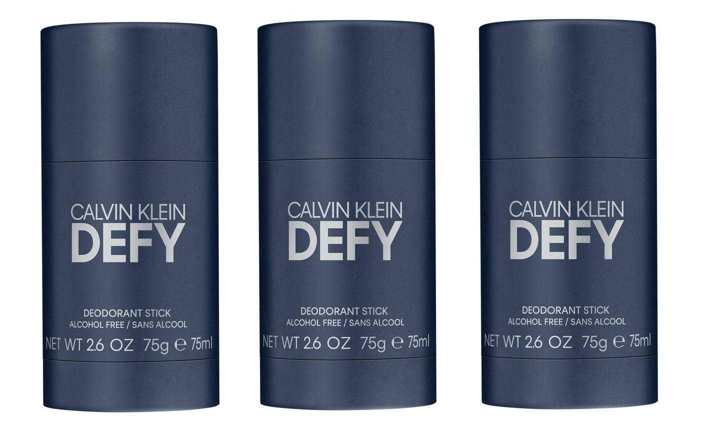 Calvin Klein - 3 x Defy Deo Stick 75 ml - Skjønnhet