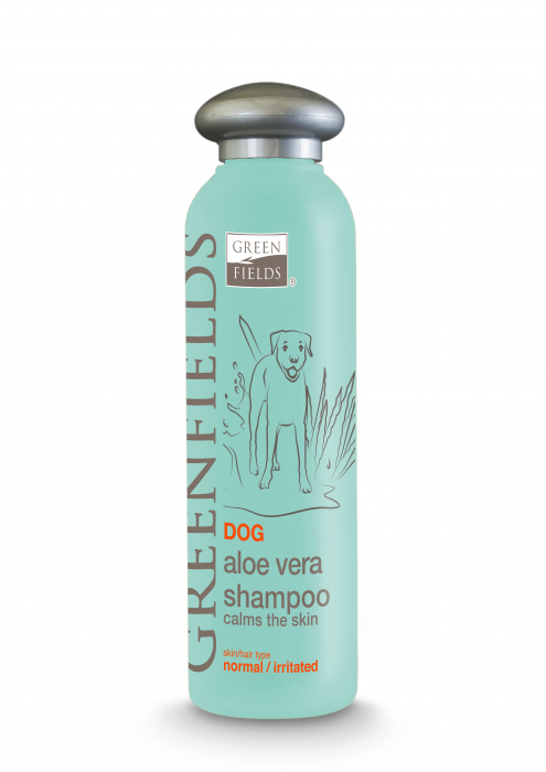 Greenfields - Shampoo Aloe Vera 250ml - (WA2958) - Kjæledyr og utstyr