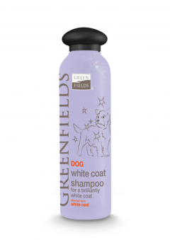 Greenfields - Shampoo Hvid Pels 250ml