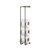Ekta Living - Bathroom Rack, Nature (EK-BR207) thumbnail-1