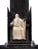 The Lord of the Rings - Saruman the White on Throne Statue thumbnail-4