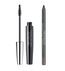 Artdeco - Angel Eyes mascara - Black + Soft Eye Liner 11 - Deep Forest Brown