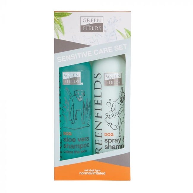 Greenfields - Sensitive Dog shampoo Care Set 2x250ml - (WA4671)