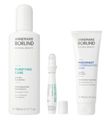 Annemarie Börlind - Combination Skin Light Day Essence 75 ml + Purifying Care Facial Toner 150 ml + Purifying Care System Cleansing Anti-Pimple Roll-on 10 ml