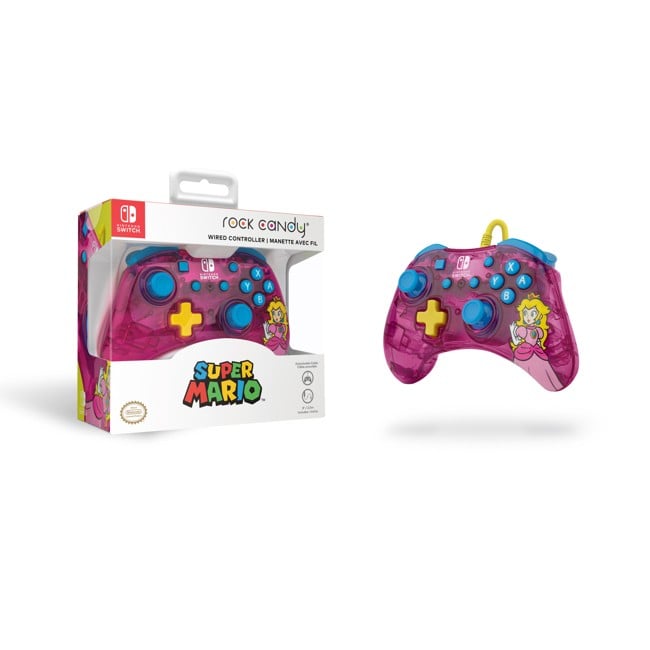 Rock Candy Wired Controller - Peach