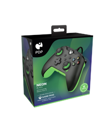 PDP Gaming Wired Controller - Neon Black