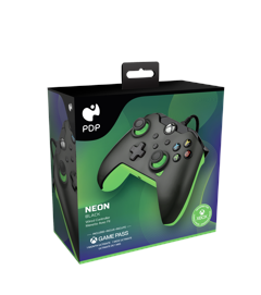 PDP Gaming Wired Controller - Neon Black