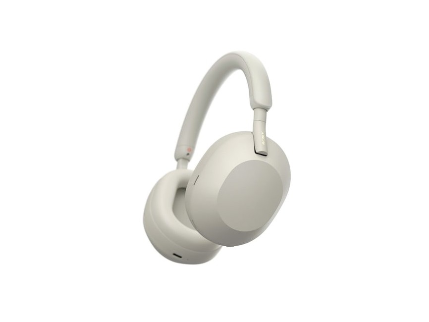 Sony - WH-1000XM5 Noise Cancelling Wireless Headphones, White