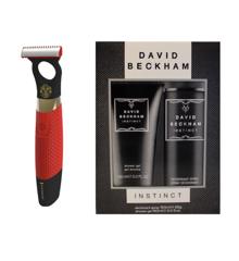 Remington - Durablade Beard/Body Trimmer MANCHESTER UNITED EDITION + David Beckham - Instinct Deo Spray 150 ml + Shower Gel 150 ml - Giftset