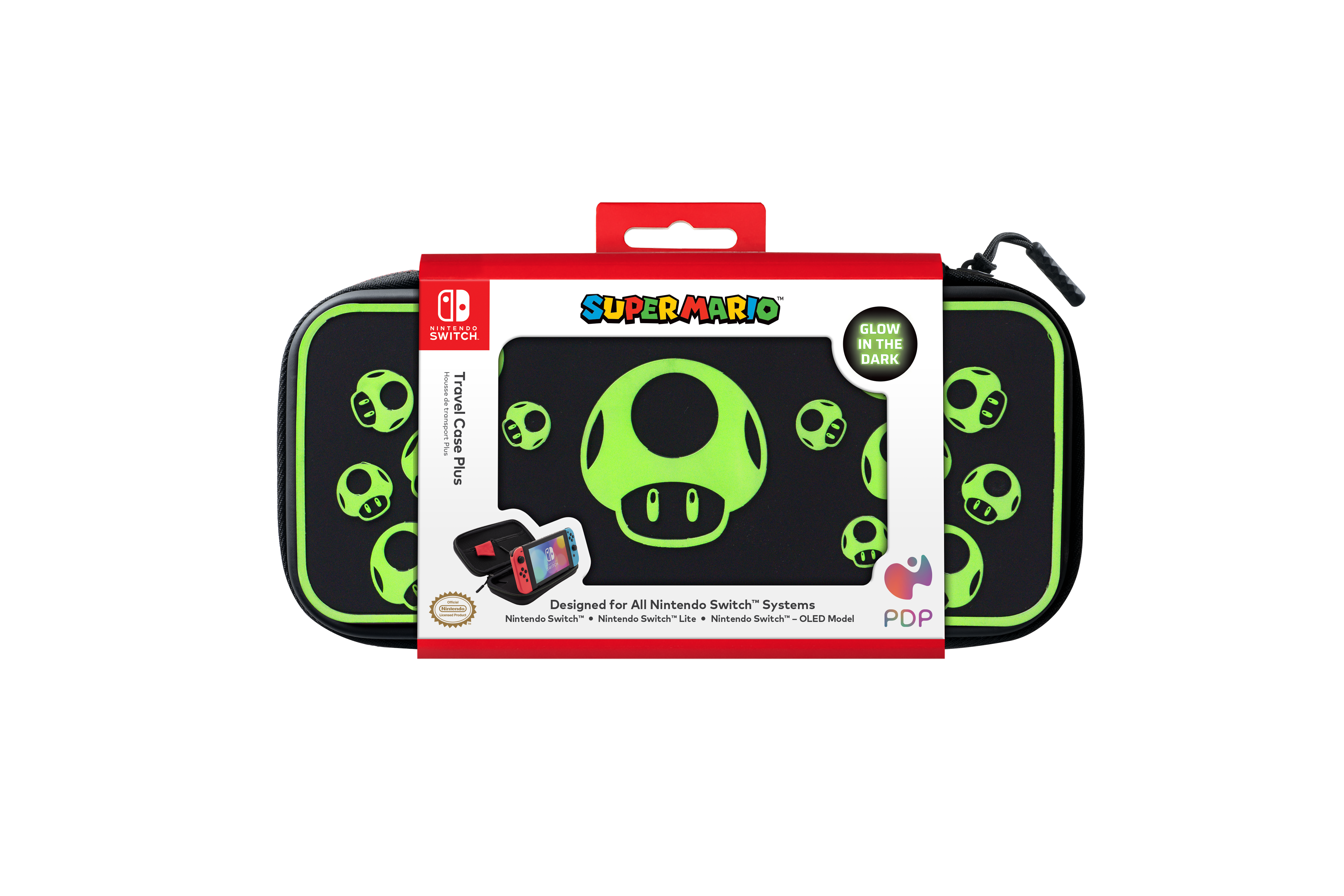 Console Case - 1-UP Glow-in-the-dark - Videospill og konsoller