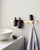 Meraki - Bottle hanger shelf with hooks - Brushed brass finish (308580106) thumbnail-2