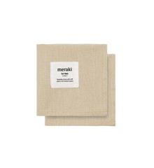 Meraki - Verum Tea Towels - Off white/safari (304030312)