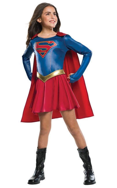 Rubies - KIostume - Supergirl (116 cm)