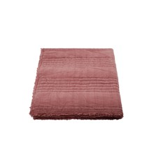 House Doctor - Ruffle Quilt - Dusty berry (261130001)