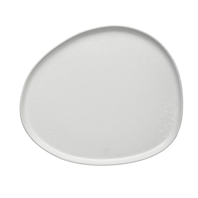 RAW - Arctic White - Organic dinner plate  - 1 pcs (16039)