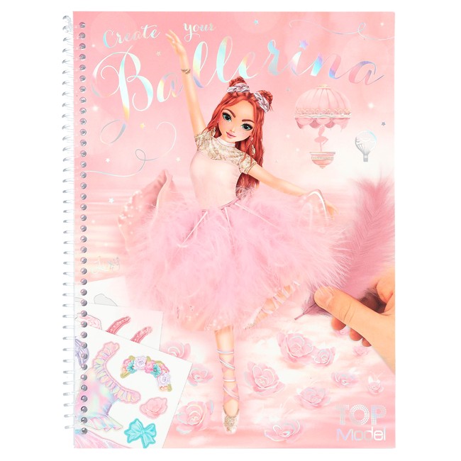 TOPModel - Colouring Book Ballerina (0412122)