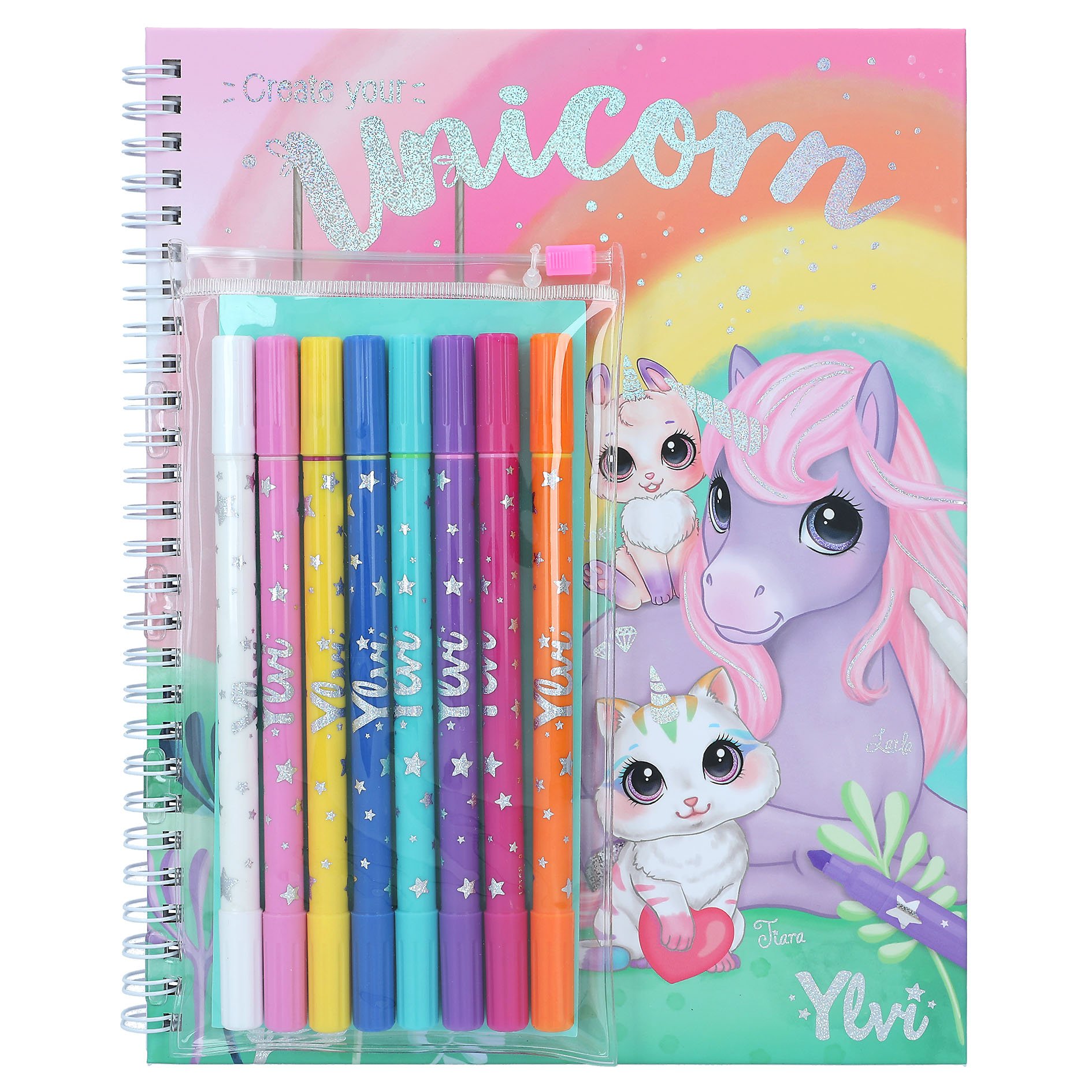 Ylvi - Colouring Book With Pen Set (0412168)