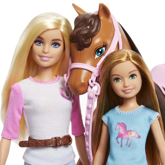 Barbie - Dolls and Horse (GXD65)