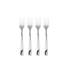 RAW - Cakeforks - Silver - 4 pcs (15837)