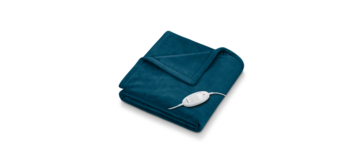 Beurer - HD 75 - Heating Blanket Ocean Blue - 3 Years Warranty